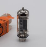 12BH7A TAD Redbase Selected Valve / Tube NEW thumbnail 2