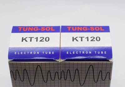 KT120 Tung-sol Matched Pair Valves / Tubes NEW