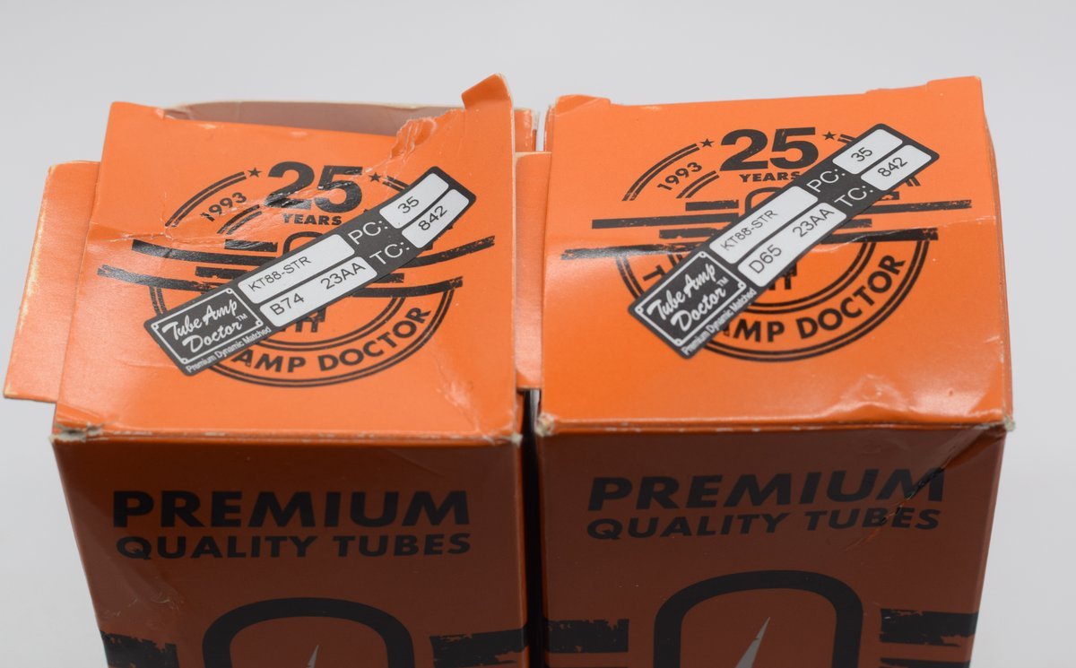 KT88-STR TAD Redbase Selected NEW Valve / Tube