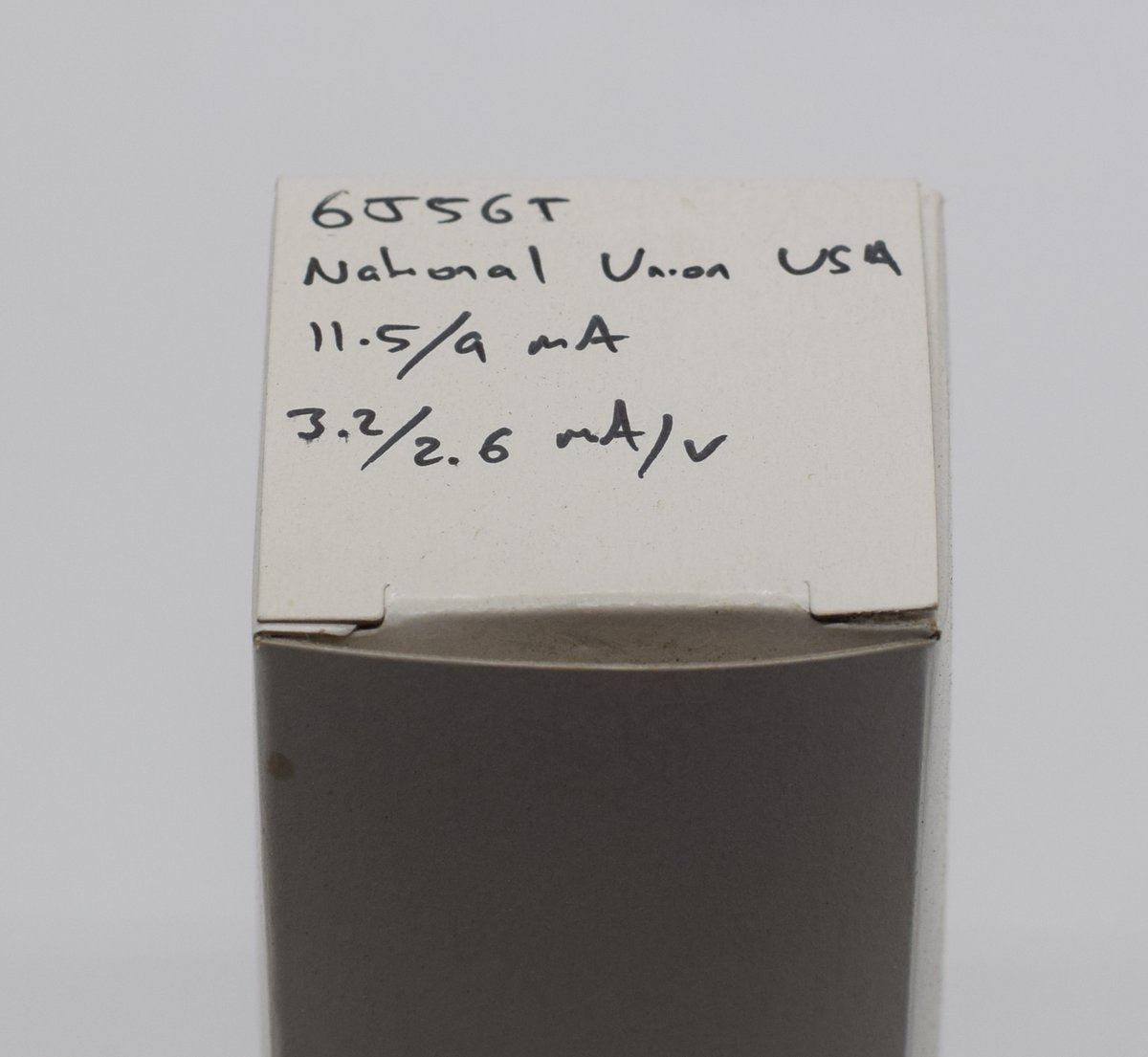 6J5GT National Union USA Valve / Tube AVO tested