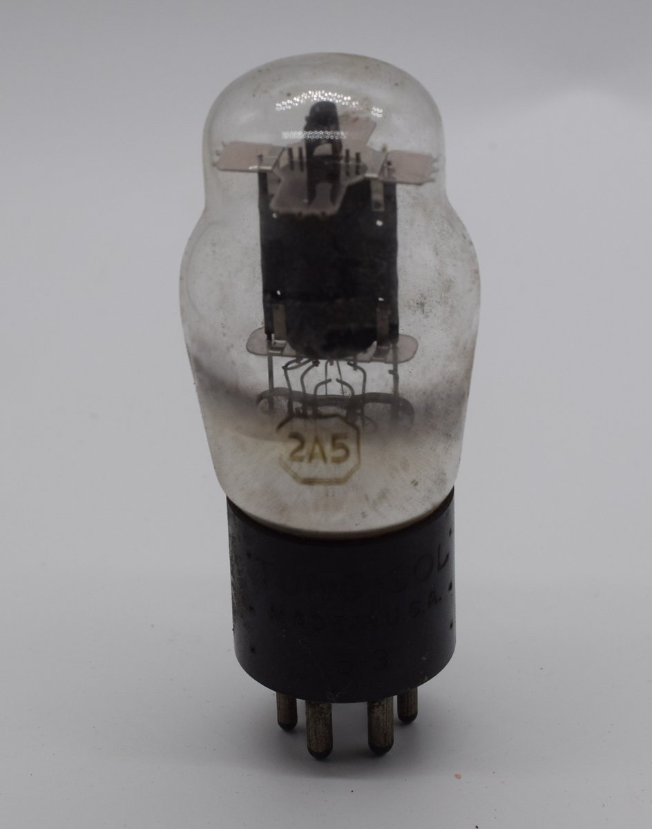 2A5 Tungsol Valve / Tube AVO Tested
