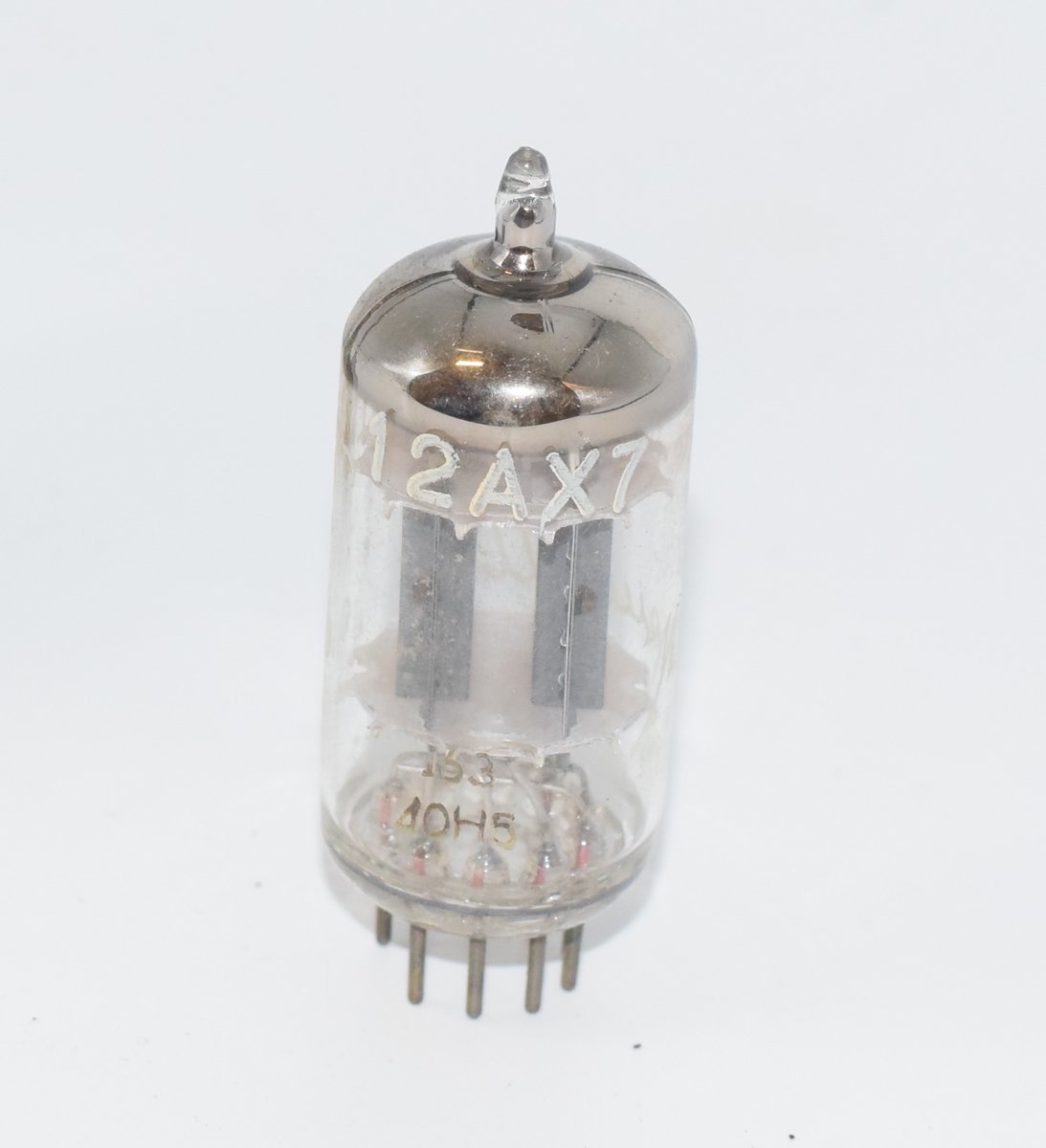 12AX7 / ECC83 Philips Holland Heerlen 1956 Valve / Tube AVO Tested 100%+