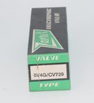 5V4G / CV729 Zaerix NOS Valve / Tube thumbnail 1
