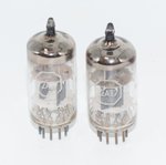 12AT7 / ECC81 Pair Super Radiotron AWV Australia NOS Valve / Tube thumbnail 3