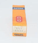 6FC7 / ECC89 Philips / Mullard Mitcham NOS Valve / Tube thumbnail 1