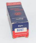 6CG7 Super Radiotron AWV Valve / Tube thumbnail 1