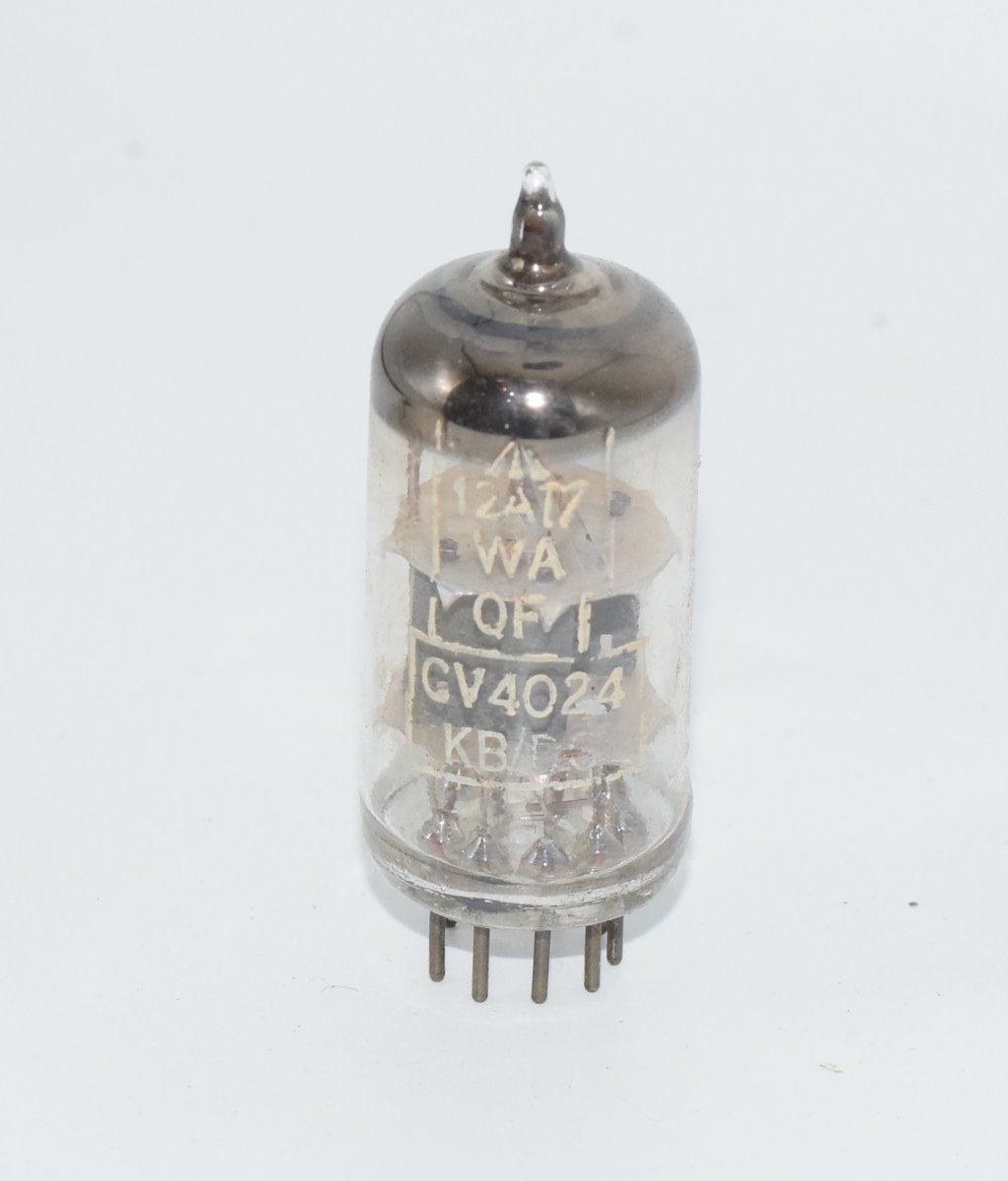 CV4024 / 12AT7 / ECC81 Mullard Valve / Tube AVO Tested