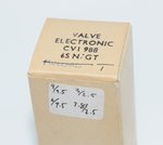 CV1988 / 6SN7GT British Tungsram Tottenham Factory Valve / Tube RARE! thumbnail 3