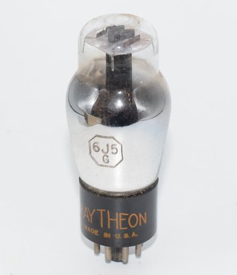 6J5G Raytheon 1943 NOS Valve / Tube