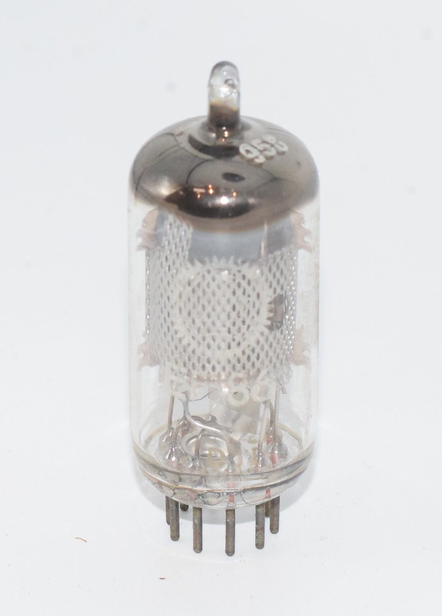 EF86 Valve germany Mesh Plate Valve / Tube AVO Tested As NEW
