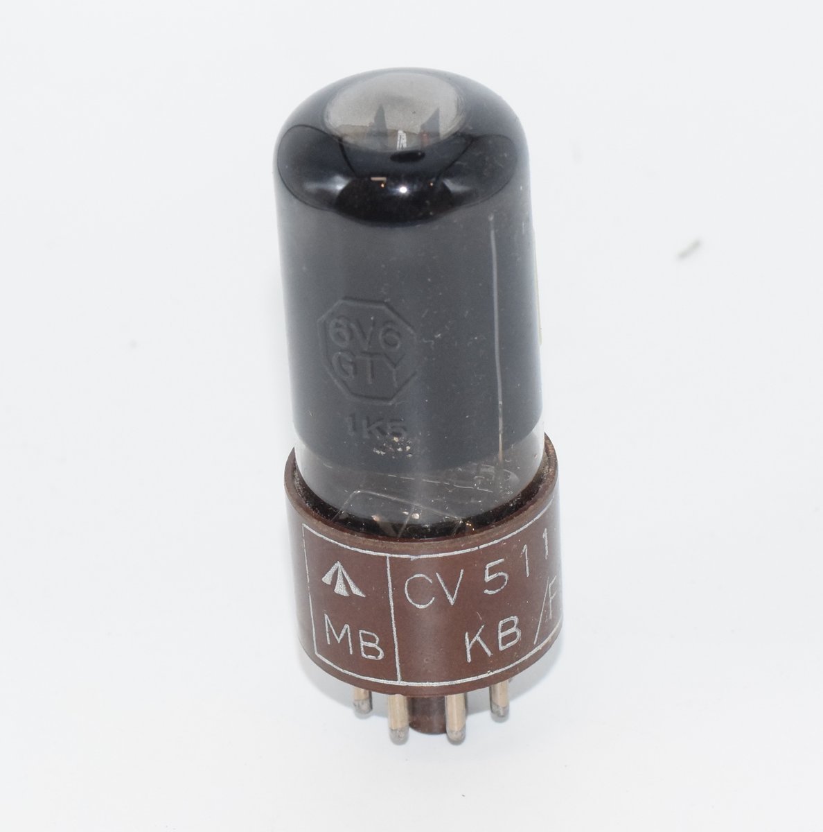 6V6GTY / 6V6GT / CV511 Brimar Valve / Tube AVO Tested