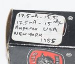 E88CC / 6922 Amperex USA NY 1955 NOS Avo Tested 100% Labelled Los Gatos thumbnail 3
