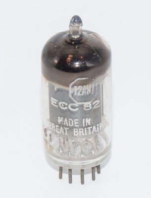 12AU7 / ECC82 Philips Miniwatt / Mullard Blackburn 1959 UK AVO tested 100%+