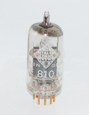 E810F Telefunken Gold Pins NOS Valve / Tube