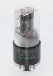JAN-CHS-6SN7GT / VT-231 Sylvania Green Writing Valve / Tube thumbnail 1