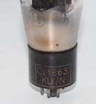 5Z4G / CV1863 Nore Electric Southend Valve / Tube very RARE! thumbnail 3