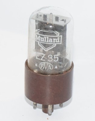 EZ35 / 6X5GT Mullard Valve / Tube AVO Tested