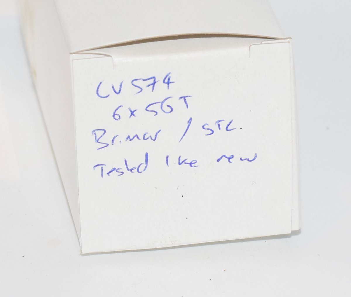 CV574 / 6X5GT Brimar STC Valve / Tube AVO Tested