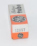 12AV7 GE USA NOS Valve / TUbe thumbnail 1