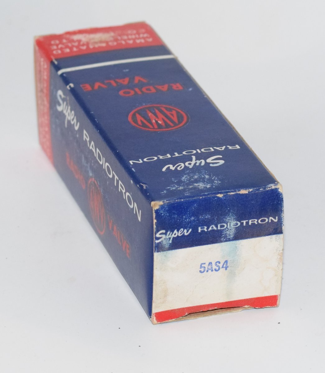 5AS4 Super Radiotron AWV Australia Valve / Tube