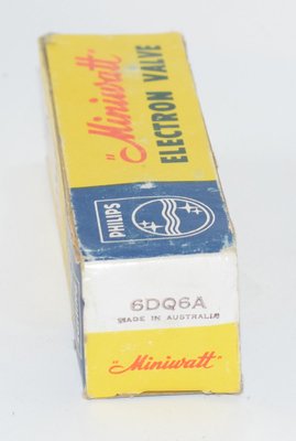 6DQ6A Philips Miniwatt NOS Valve / Tube