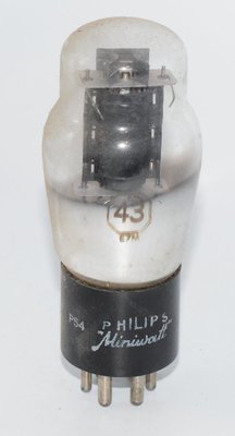 43 Philips Miniwatt Valve / Tube AVO Tested 100%+