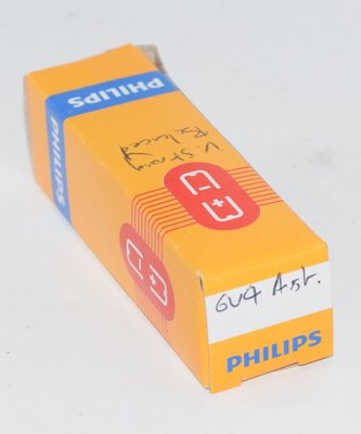 6V4 Philips Miniwatt Australia Valve / Tube AVO tested Strong