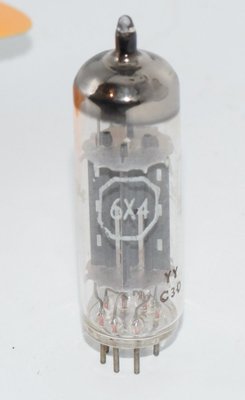 6X4 Philips Miniwatt Australia Valve / Tube NOS