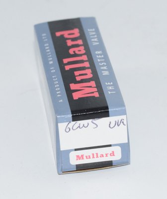 6CW5 Mullard UK Valve / Tube AVO Tested