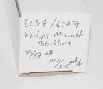 6CA7 / EL34 Philips Miniwatt UK 1961 Blackburn Factory Valve / Tube AVO Tested thumbnail 2