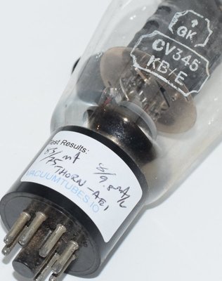CV345 / 12E1 Thorn AEI UK Valve / Tube