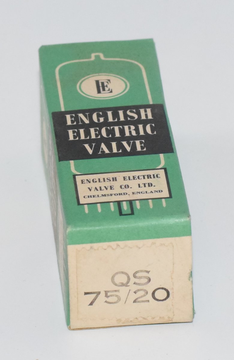 QS75/20 EEVC UK NOS Valve / Tube