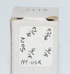 7119 / E182CC Amperex NY NOS Valve / Tube thumbnail 2