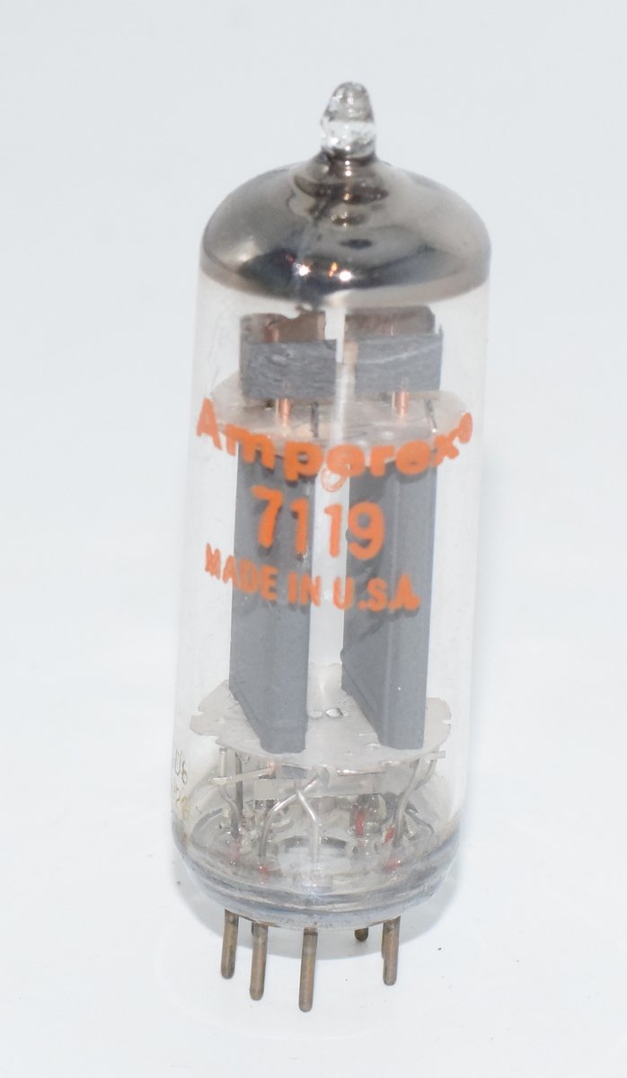7119 / E182CC Amperex NY NOS Valve / Tube