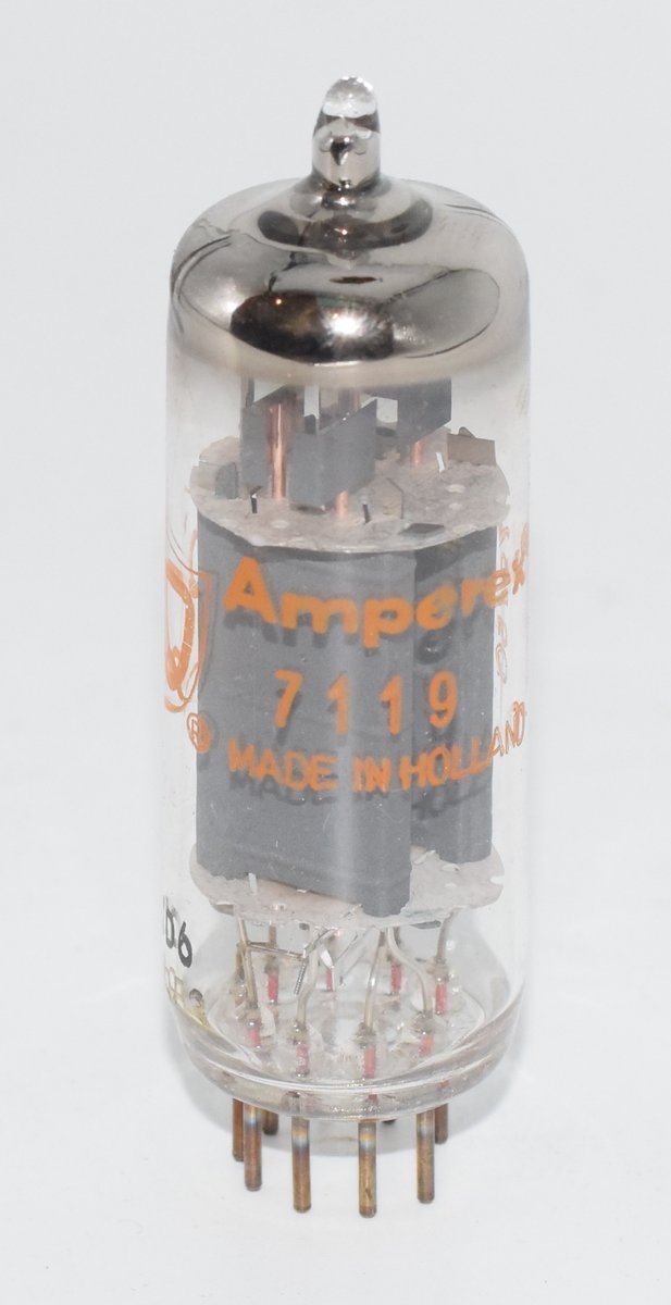 7119 / E182CC Amperex Holland NOS Valve / Tube