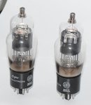 6J7G Super Radiotron AWV Australia NOS Matched Pair thumbnail 4