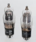6J7G Super Radiotron AWV Australia NOS Matched Pair thumbnail 3
