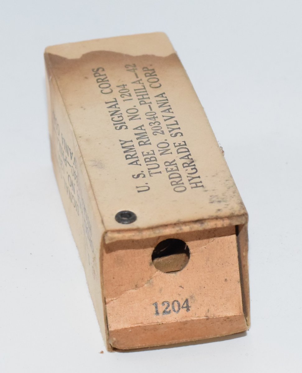 1204 / 7AB7 Sylvania NOS 1942 Valve / Tube