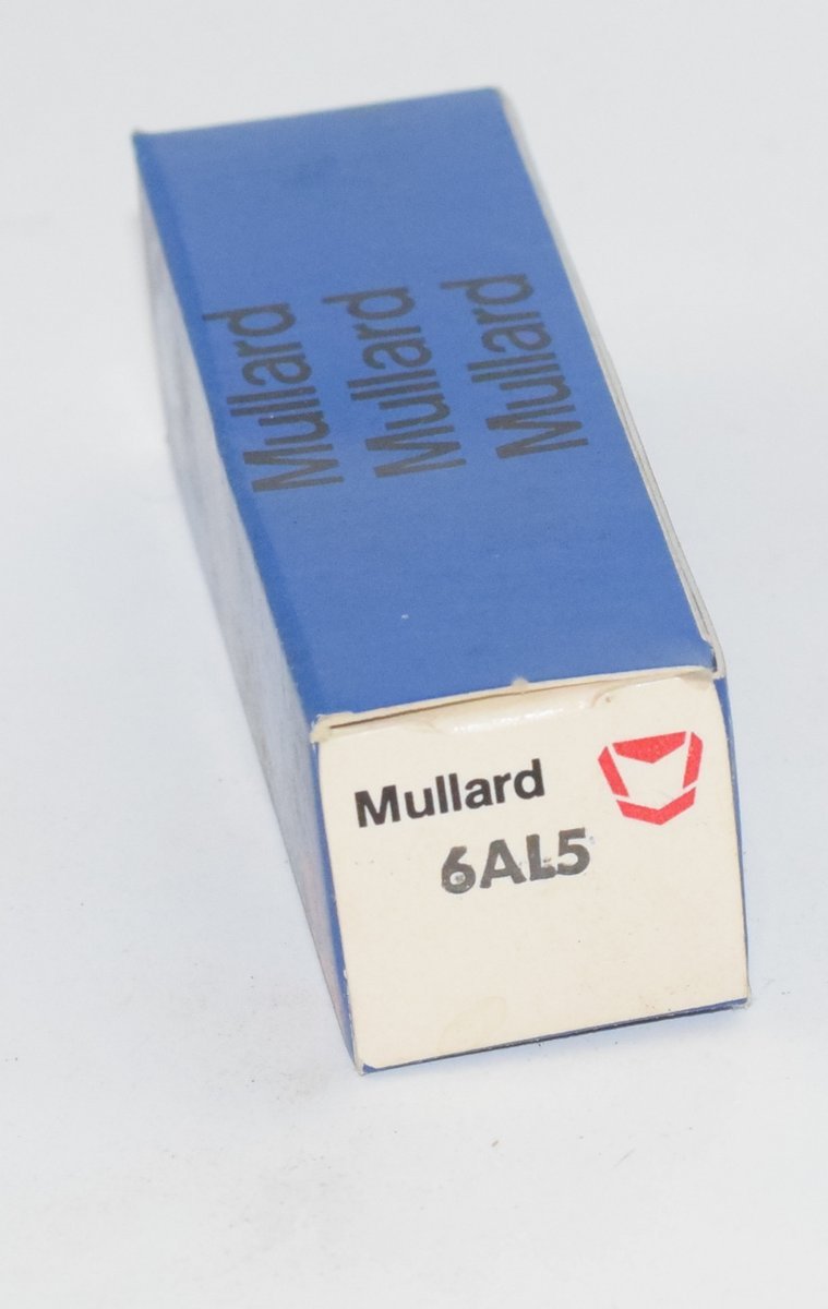 6AL5 Mullard NOS Valve / Tube