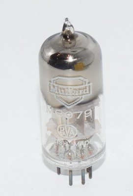 M8079 / 6AL5W Mullard UK Whyteleafe NOS Valve / Tube