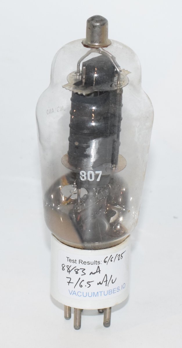 807 Cermaic Base Made in England Valve / Tube