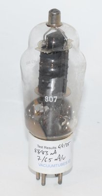 807 Cermaic Base Made in England Valve / Tube