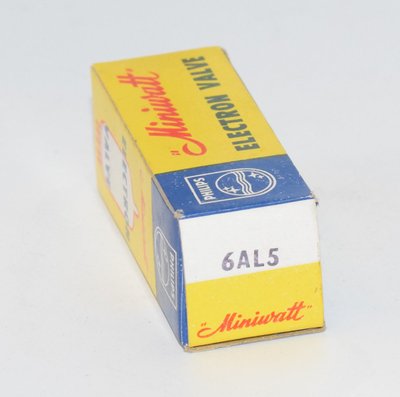 6AL5 Philips Miniwatt Japan NOS Valve / Tube