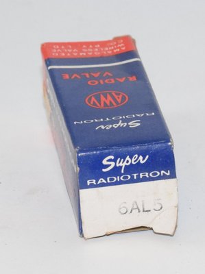 6AL5 Super Radiotron AWV Australia NOS Valve / Tube