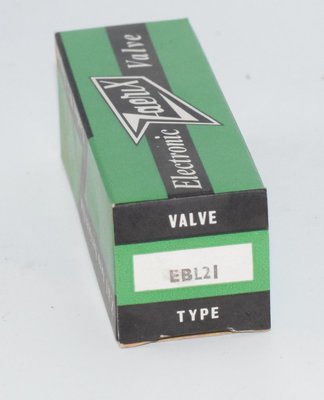 EBL21 Zaerix Made in Holland / France? NOS Valve / Tube