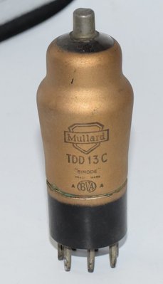 TDD13C Mullard Binode Valve / Tube AVO Tested