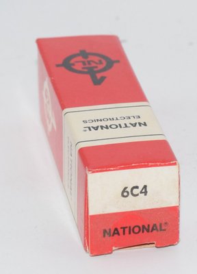 6C4 National USA NOS Valve / Tube