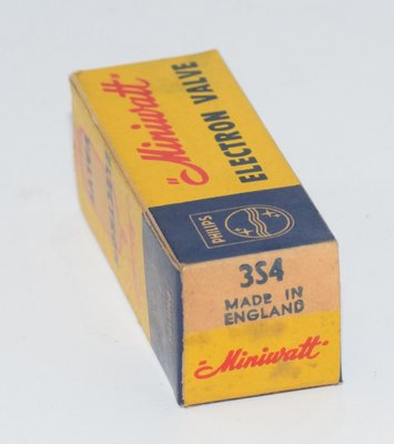3S4 Philips Miniwatt UK NOS Valve / Tube