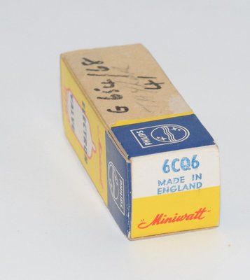 6CQ6 Philips Miniwatt NOS Valve / Tube