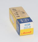 6CQ6 Philips Miniwatt NOS Valve / Tube thumbnail 1
